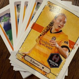 NWSL Houston Dash Soccer Trading Cards